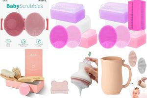 Pink Baby Bath Brush