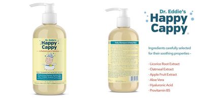 Happy Cappy Eczema Relief Wash: Fragrance-Free, Dermatologist Tested
