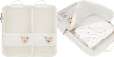 Waterproof Bear Mesh Diaper Organizers (2-pack, washable, reusable)
