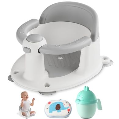 Grey Baby Bath Seat (6+ Months)
