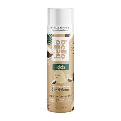 Hello Bello Kids Coconut Conditioner: Gentle, Vegan, Tear-Free (10 oz)
