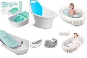 5 Luxurious White Baby Bathtubs