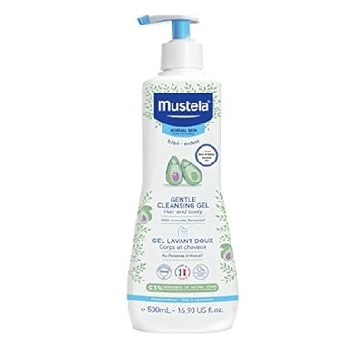 Mustela Baby Gentle Wash: Avocado & Vitamin B5, Tear-Free
