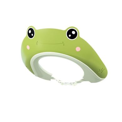 Green Frog Baby Shower Cap
