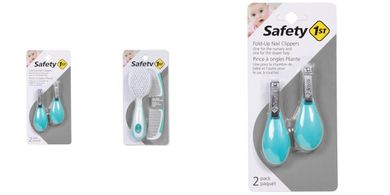 Safety 1st Fold-Up Clippers & Brush/Comb Set (2-pack)
