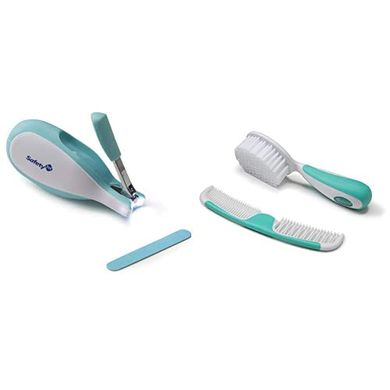 Safety 1st Baby Grooming Set (Brush, Comb, Nail Clipper)
