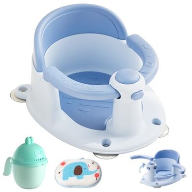 Secure Baby Bath Seat with Suction Cups (6+ Months)
