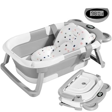 Foldable Baby Bath Tub with Temperature Monitor (0-36 months)
