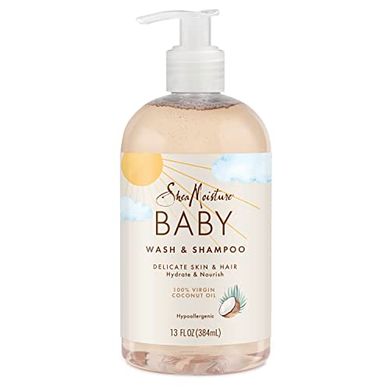 SheaMoisture Coconut Baby Wash & Shampoo (13 oz)
