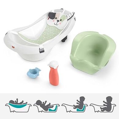 Fisher-Price 4-in-1 Baby Bath Sling & Seat with Toys
