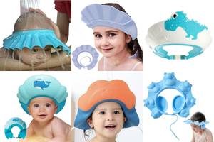 5 Adorable Blue Baby Shower Caps