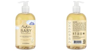 SheaMoisture Baby Wash & Shampoo: Raw Shea, Chamomile, Argan Oil, Frankincense & Myrrh
