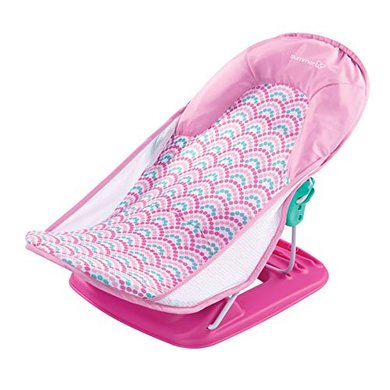 Summer Infant Deluxe Baby Bath Seat: 3-Position Recline, Sink/Tub Use
