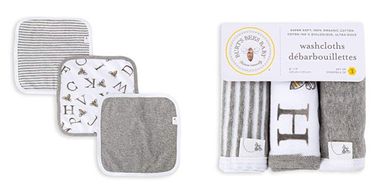 Organic Cotton Terry Washcloths: Super Soft & Absorbent
