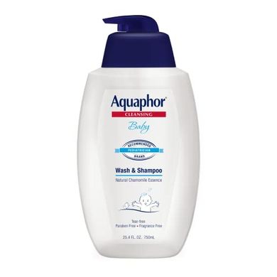 Aquaphor Baby Wash & Shampoo (Unscented, 25.4 oz)
