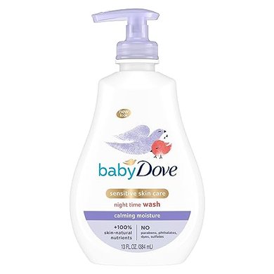 Baby Dove Sensitive Skin Wash: Calming, Hypoallergenic, Tear-Free