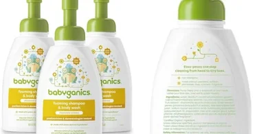 Babyganics Chamomile Verbena Shampoo & Wash (3-pack, 16oz bottles)
