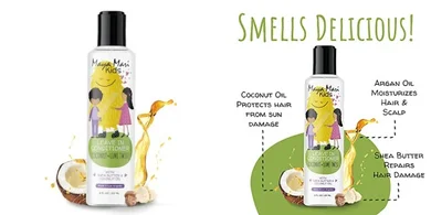 Kids Coconut Lime Leave-In Conditioner with Shea & Marula Oils (8 oz)