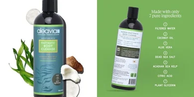 Aleavia Organic Prebiotic Body Wash: Fragrance & Sulfate-Free