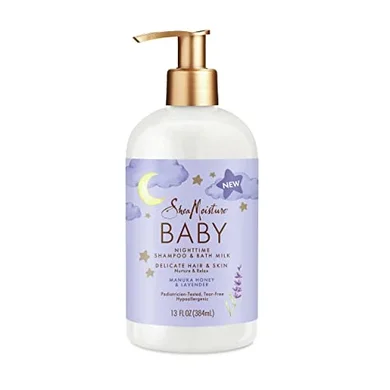 SheaMoisture Baby Manuka Honey & Lavender Wash, Nighttime Care