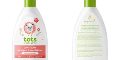 Babyganics Curly Hair Shampoo & Conditioner: Apricot Chamomile, Moisturizing, Tear-Free